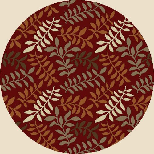 Concord Global Chester LEAFS RED Rug