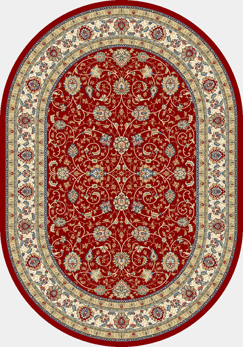 dynamic ancient garden 57120 red/ivory
