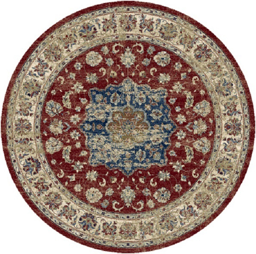 Dynamic ANCIENT GARDEN 57559 RED/IVORY Rug