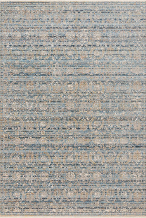 Loloi CLAIRE CLE-03 OCEAN / GOLD Rug