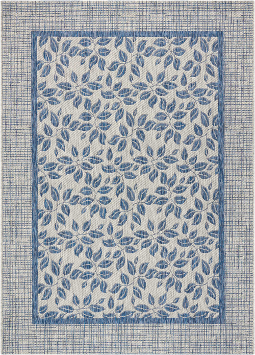 Nourison COUNTRY SIDE CTR01 IVORY BLUE           Rug