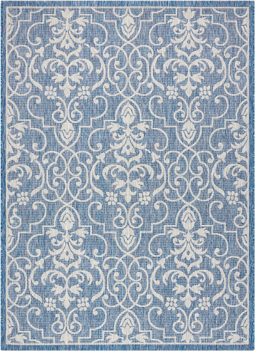 Nourison COUNTRY SIDE CTR04 DENIM Rug