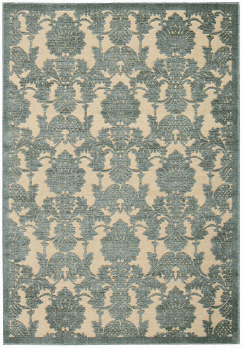 Nourison GRAPHIC ILLUSIONS GIL03 TEAL Rug