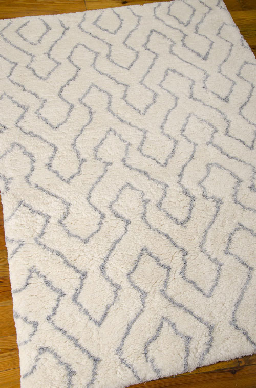 Nourison GALWAY GLW03 IVORY BLUE Detail