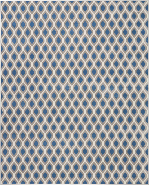 Nourison GRAFIX GRF22 BLUE Rug