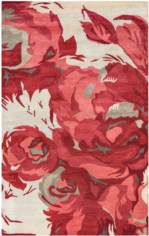 Rizzy Home Highland HD2601 red Rug