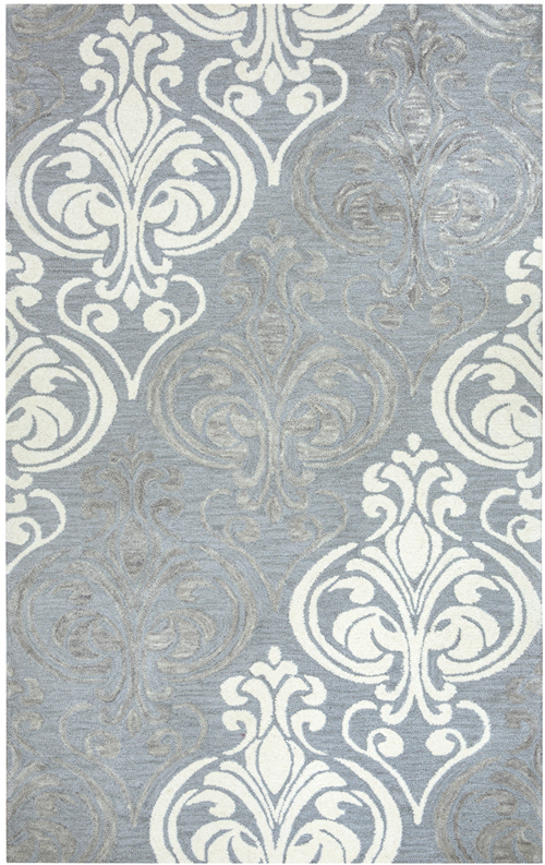 Rizzy Home Lancaster LS9562 blue grey Rug
