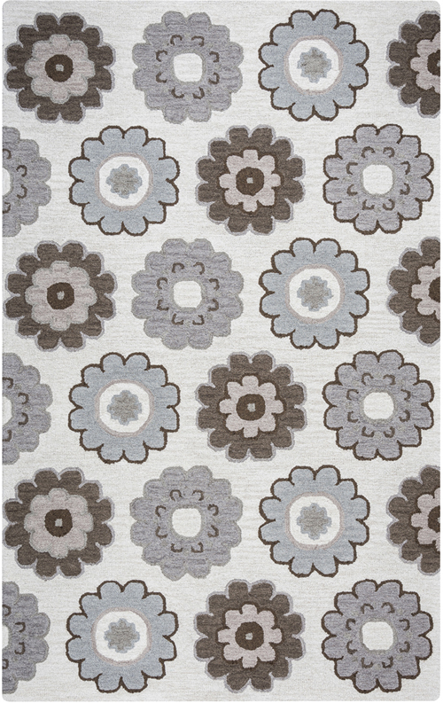 Rizzy Home Maggie Belle MB9538 grey Rug