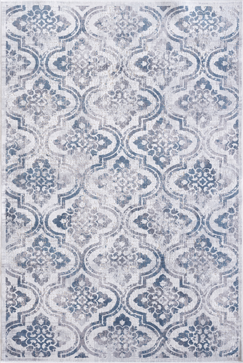 dynamic mosaic 1672 cream/grey/blue