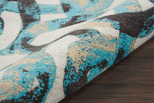 Studio NYC Design STUDIO NYC COLLECTION OM004 MIDNIGHT TEAL Detail