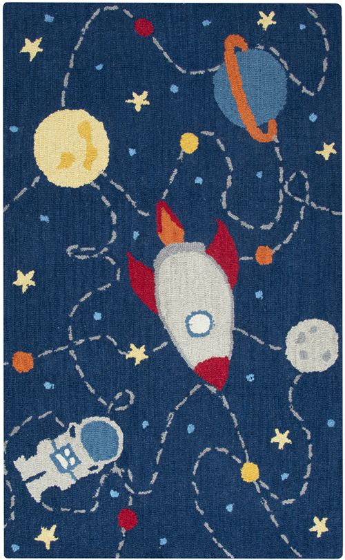 Rizzy Home Play Day PD590A Navy Rug