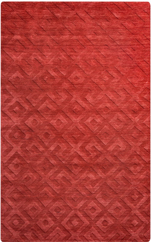 Rizzy Home Technique TC8289 red Rug