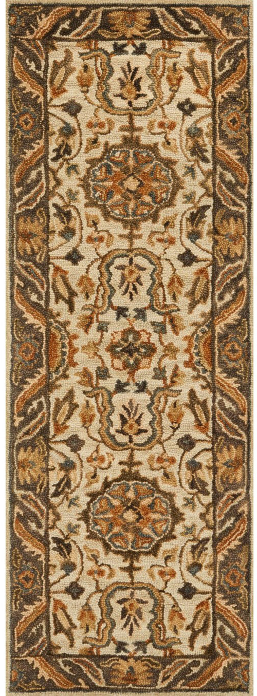 Loloi VICTORIA VK-02 IVORY/DK TAUPE Rug