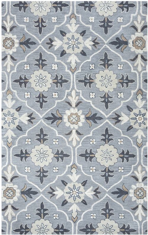 Rizzy Home Valintino VN9687 blue Rug