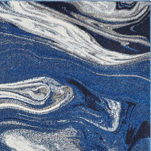 Kas Watercolors 6236 Blue Detail