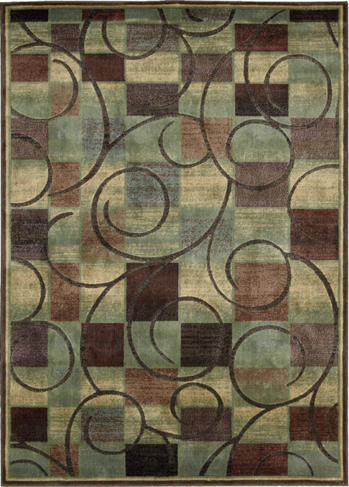 Nourison EXPRESSIONS XP01 BROWN Rug