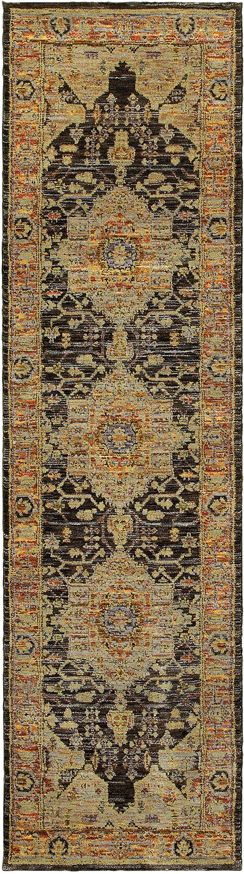 oriental weavers andorra 7138b gold