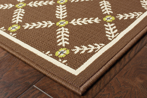 Oriental Weavers CASPIAN 6997N Brown Detail