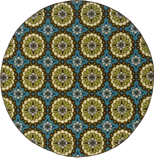Oriental Weavers CASPIAN 8328L Blue Detail