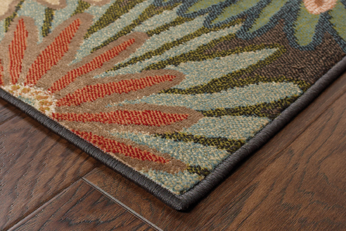 Oriental Weavers EMERSON 2820A Charcoal Detail