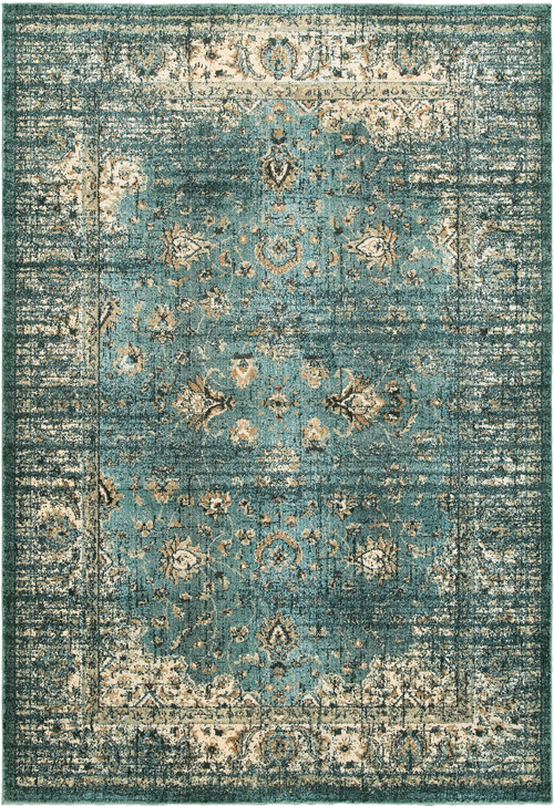 Oriental Weavers EMPIRE 114L4 Blue Rug