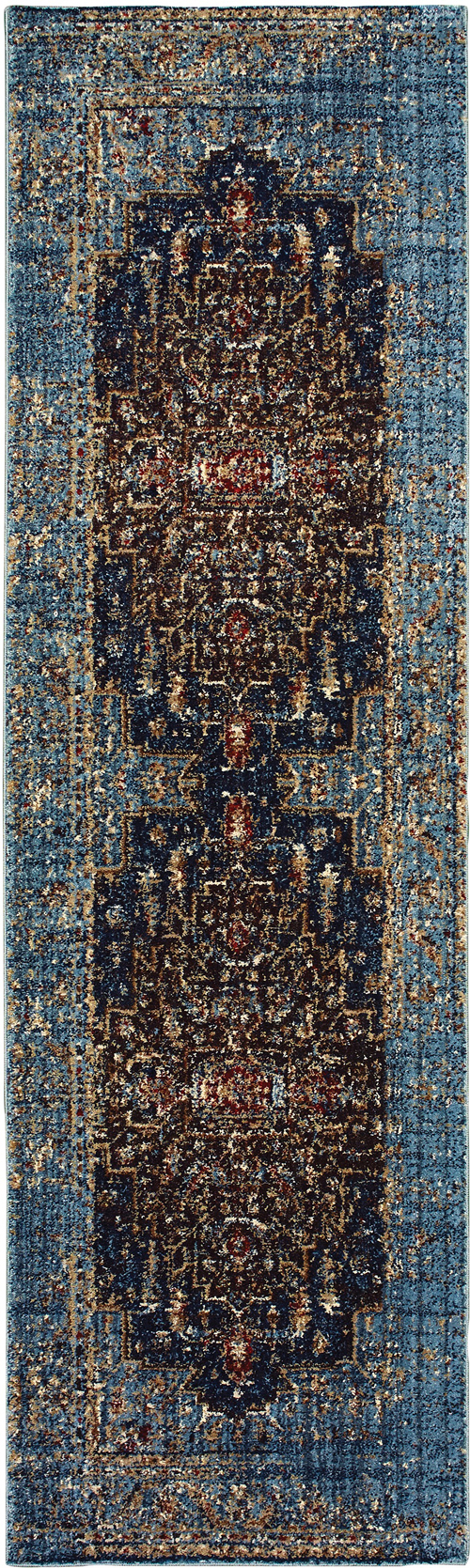 oriental weavers empire 4440l blue