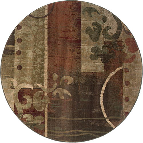 Oriental Weavers GENERATIONS 8007A Green Detail