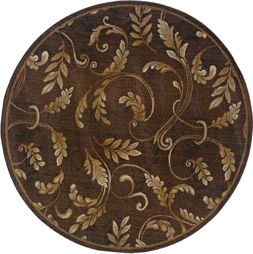 Oriental Weavers GENESIS 003X1 Brown Detail