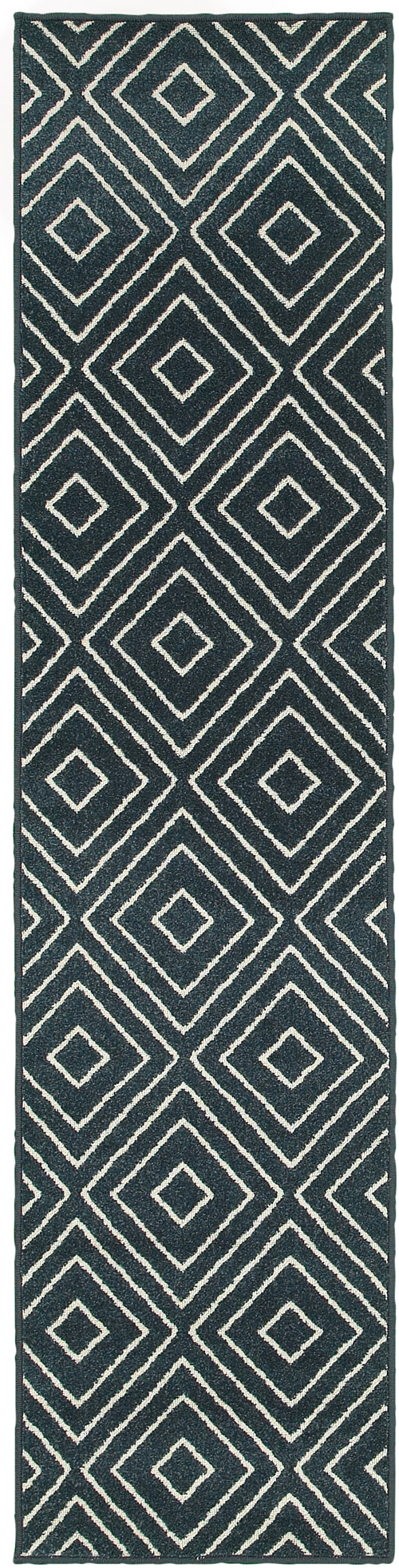 oriental weavers hampton 2332b navy