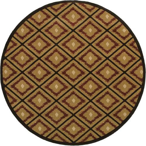Oriental Weavers HUDSON 3302b Gold Detail