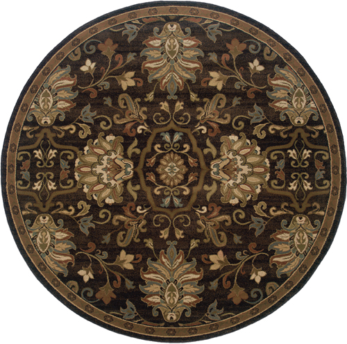 Oriental Weavers HUDSON 042G1 Brown Detail