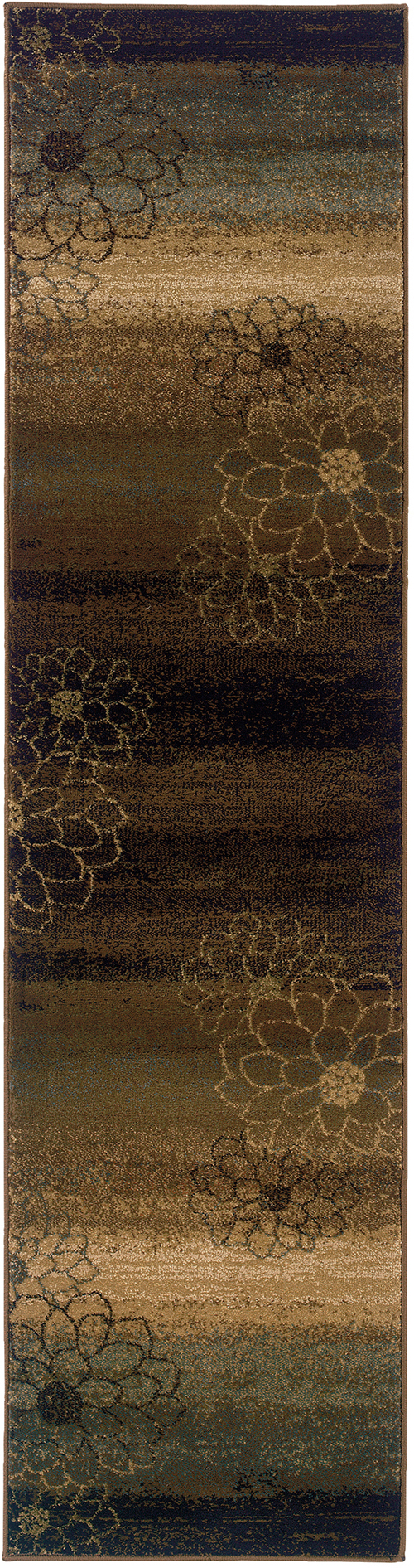 oriental weavers hudson 074a1 brown