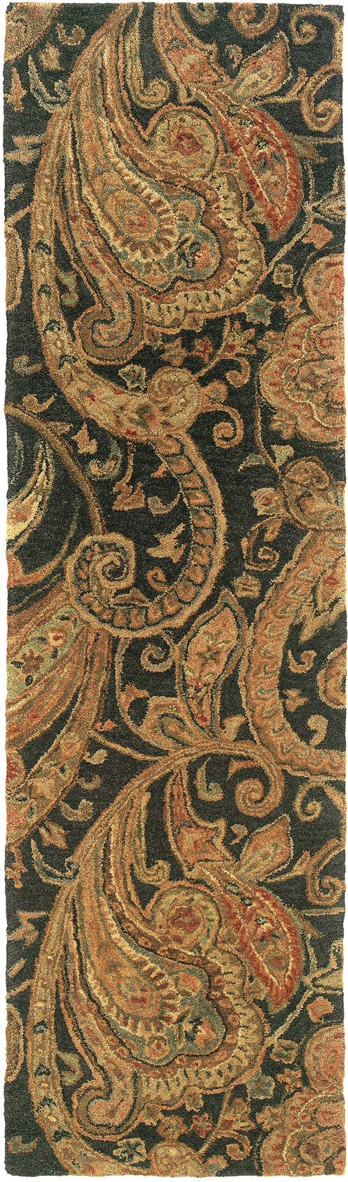 oriental weavers huntley 19104 black
