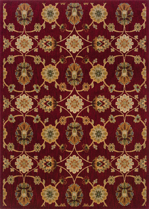 oriental weavers infinity 2166b red