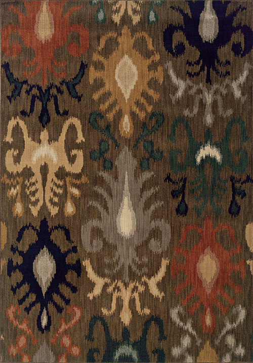 oriental weavers kasbah 3830d brown
