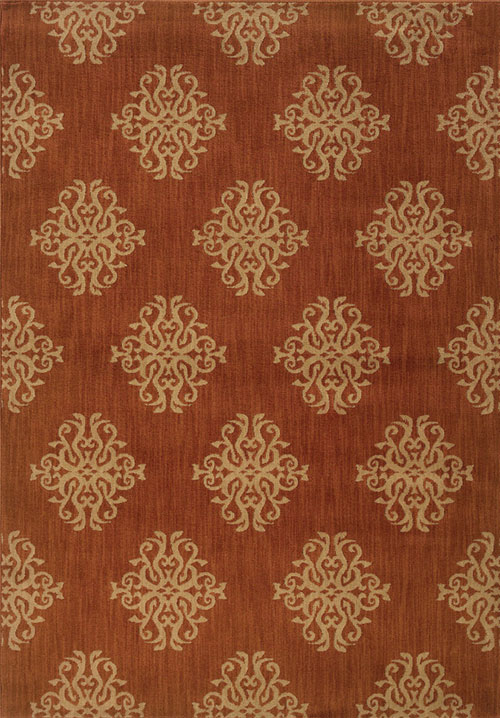 oriental weavers kasbah 3835b orange
