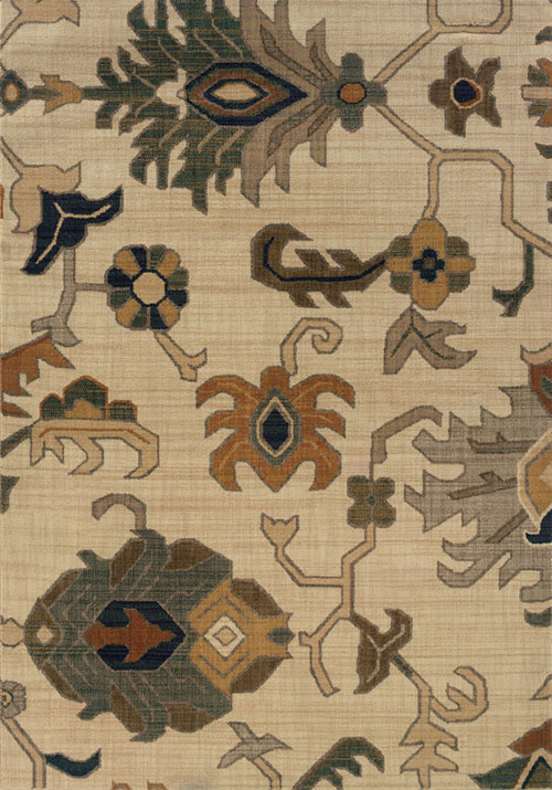 Oriental Weavers KASBAH 3936F Ivory Rug