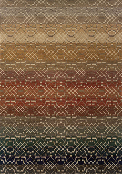 oriental weavers kasbah 3945b brown