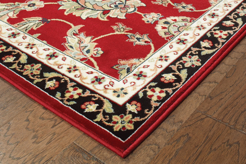 Oriental Weavers KASHAN 370RI Red Detail