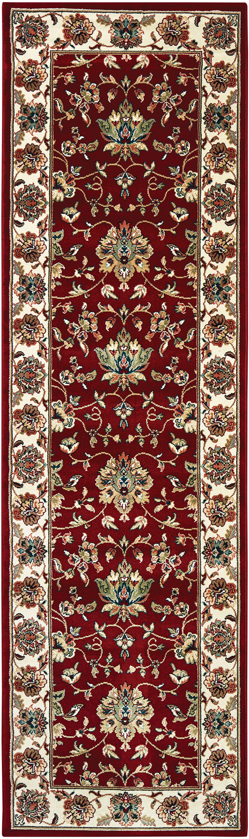 oriental weavers kashan 4929r red