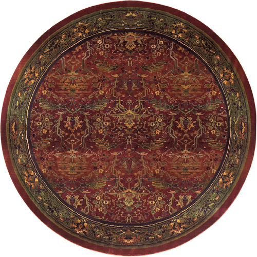Oriental Weavers KHARMA 465R4 Red Detail