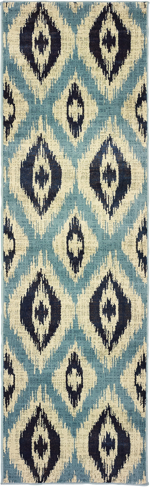 oriental weavers linden 7825c blue