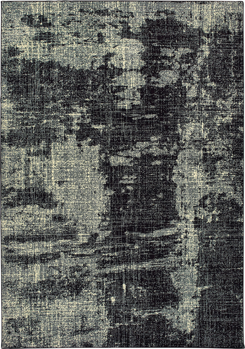 oriental weavers luna 1805k black