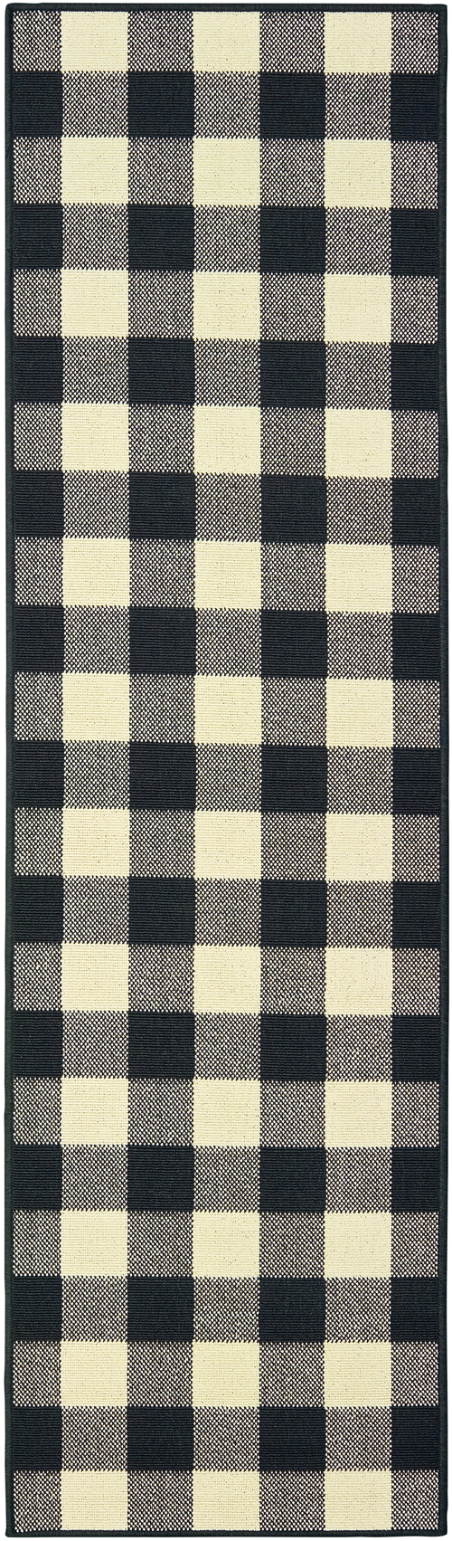 oriental weavers marina 1932k black
