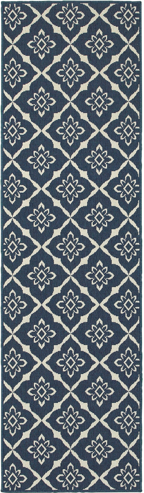 oriental weavers meridian 5703b navy