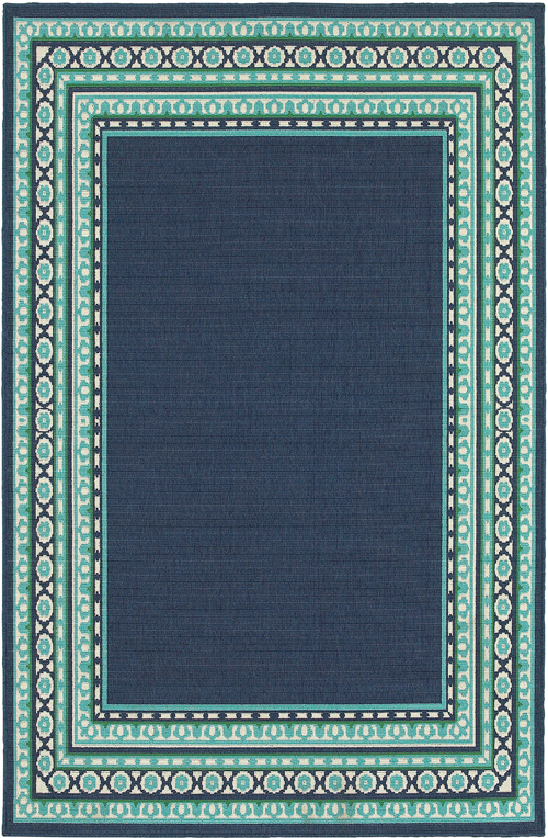 Oriental Weavers MERIDIAN 9650B Navy Rug