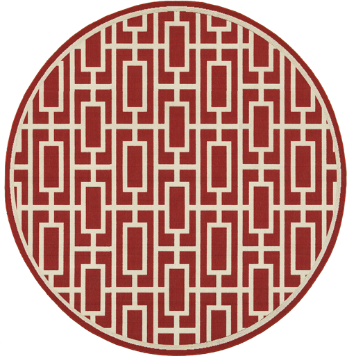 Oriental Weavers MERIDIAN 9754R Red Detail