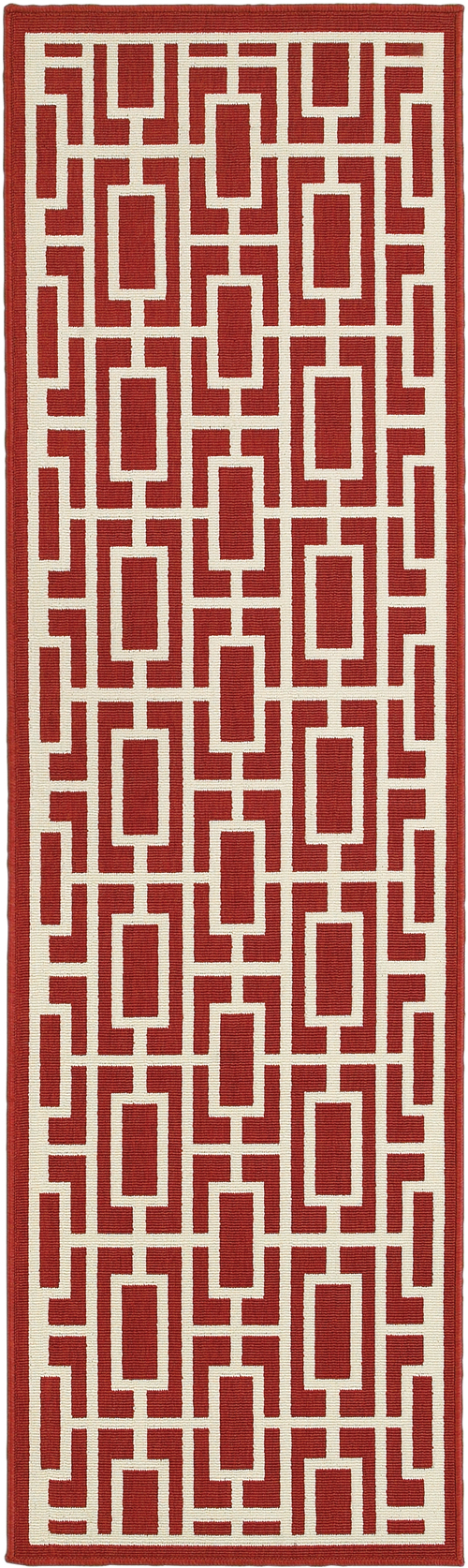 Oriental Weavers MERIDIAN 9754R Red Rug