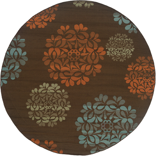 Oriental Weavers MONTEGO 2635N Brown Detail