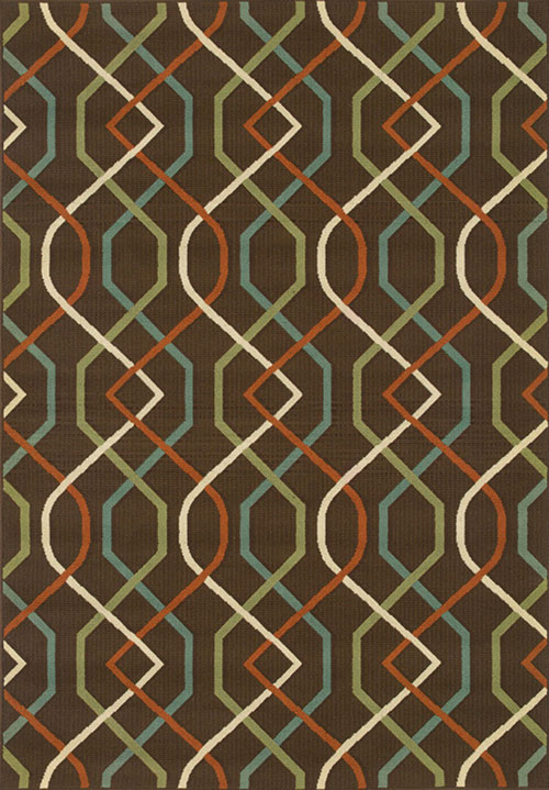 oriental weavers montego 896n6 brown